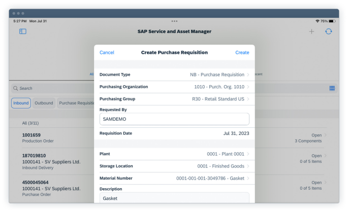 SAP Asset Manager